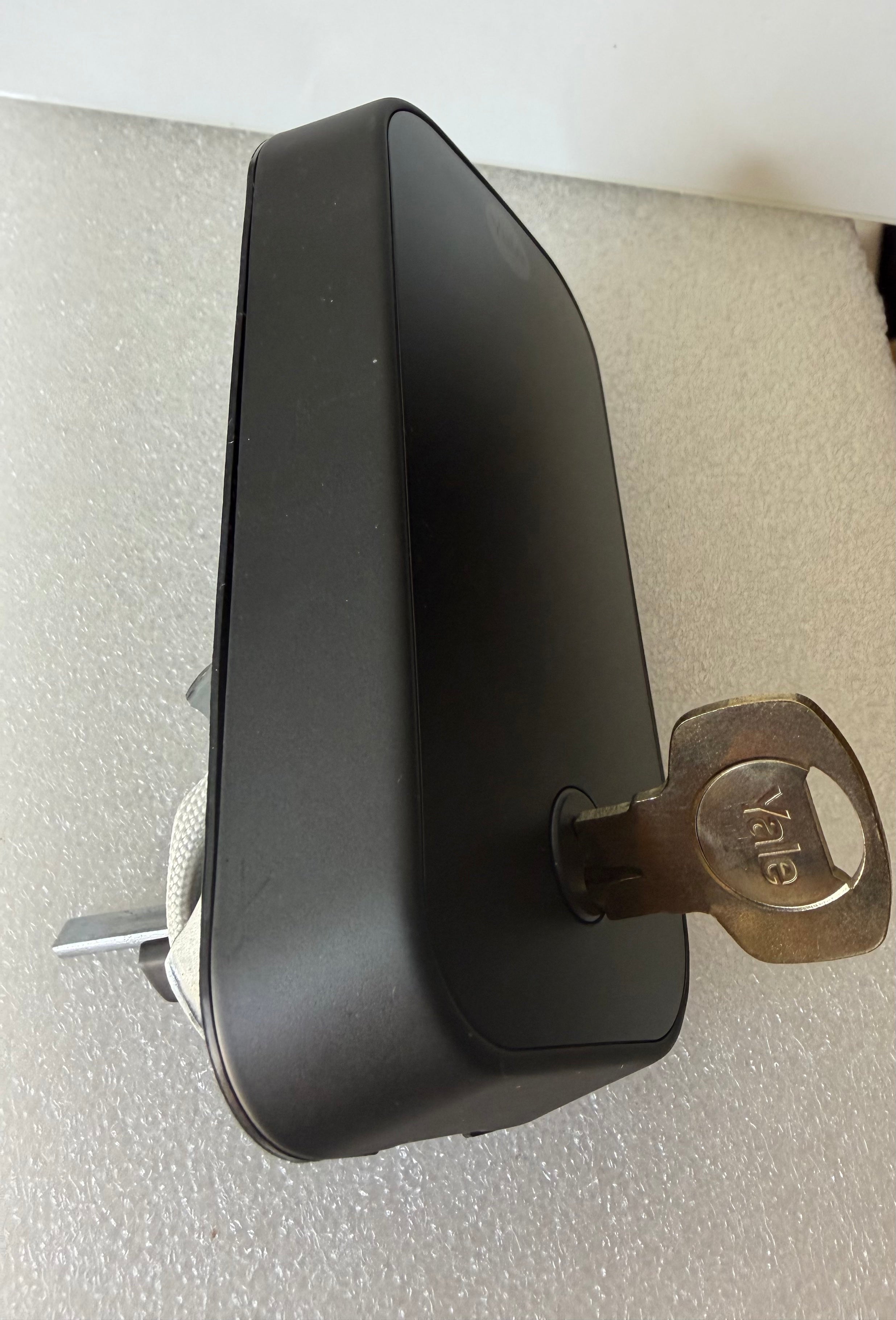 YALE YRD420 KEYPAD only + 1 KEY NEW BSP Version Black Suede